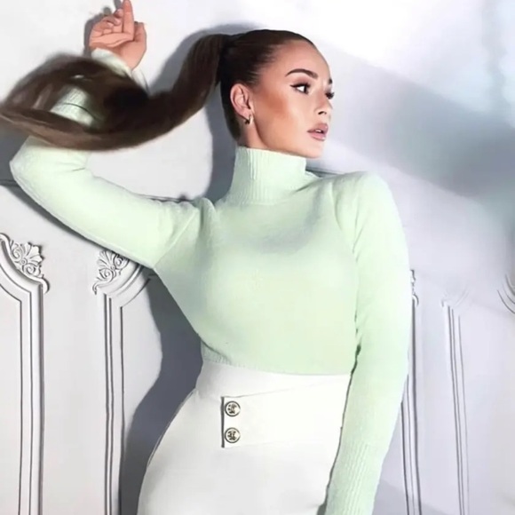 🦋 Bloggers’ Favorite 🦋 Zara Ecru Buttoned Pants Size L - Picture 13 of 16